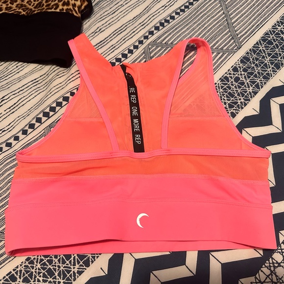 ZYIA 🌙 Neon Coral All Star Bra - Picture 2 of 2